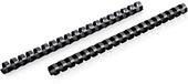 Mead CombBind Binding Spines - 3/4" - 150 Sheet Capacity - Black - Pack of 125