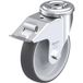 Blickle LER-PATH 160R-FI Zwenkwiel met rem Wieldiameter: 160 mm Draagvermogen (max.): 300 kg 1 stuk(s)
