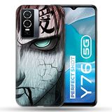 Beschermhoes Vivo Beschermhoes voor Vivo Y76 5G Manga Naruto Gaara