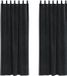 vidaXL Gordijnen 2 stuks Zwart Fluweel 140 x 260 cm