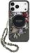 Guess Back cover hoesje - iPhone 17 Pro Max - Zwart - Magsafe met polskoord