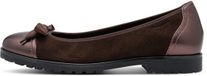 Tamaris - Dames - Ballerinas - M2212643 - Mokka - Maat 36