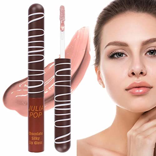 Xiaocao Opvullende lipgloss - Langdurige Lipgloss Hydraterende Chocolade Lip Glaze | Voedzame lippenbalsem Lippen Moisturizer voor vrouwen en meisjes