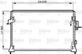 Valeo Condensor, Airconditioning 818025