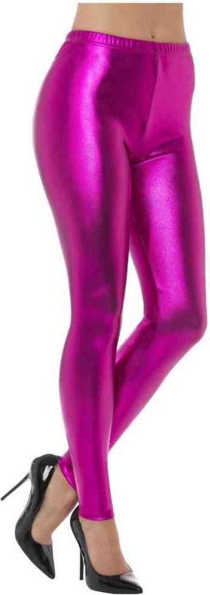 Smiffys 80s Metallic Disco Leggings