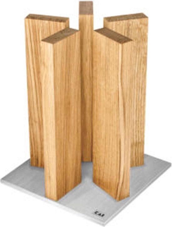 Kai Stonehenge Magnetic Messenblok STH-3 - Graniet/Eikenhout