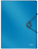 Leitz Solid Map A4 30mm Blauw met Elastiek