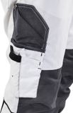 Blåkläder Schilderswerkbroek met stretch 1095-1330 - Wit/Donkergrijs - D124