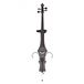 Gear4music Electric Cello, Carbon Fibre, Zwart