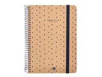 Liderpapel Schoolagenda, jaar 24-25, klassiek, sterren, dagweergave, DIN A5