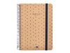 Liderpapel Schoolagenda, jaar 24-25, klassiek, sterren, dagweergave, DIN A5
