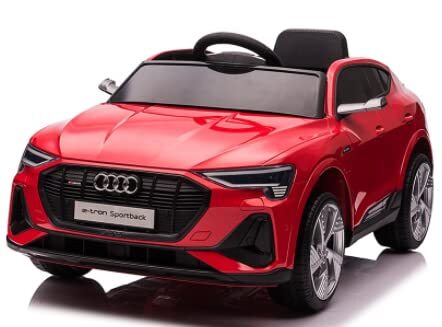 NETCENTRET Azeno - Electric Car - Licensed AUDI E Tron - Red (6950727)