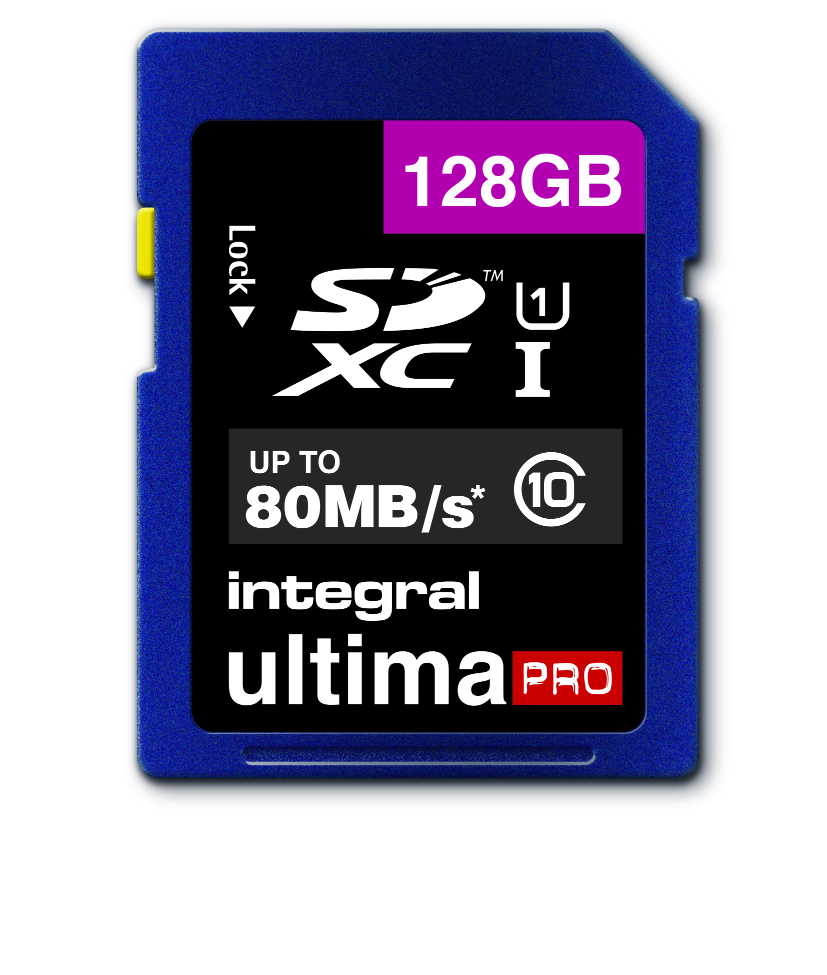 Integral 128GB ULTIMAPRO SDHC/XC 80MB CLASS 10 UHS-I U1