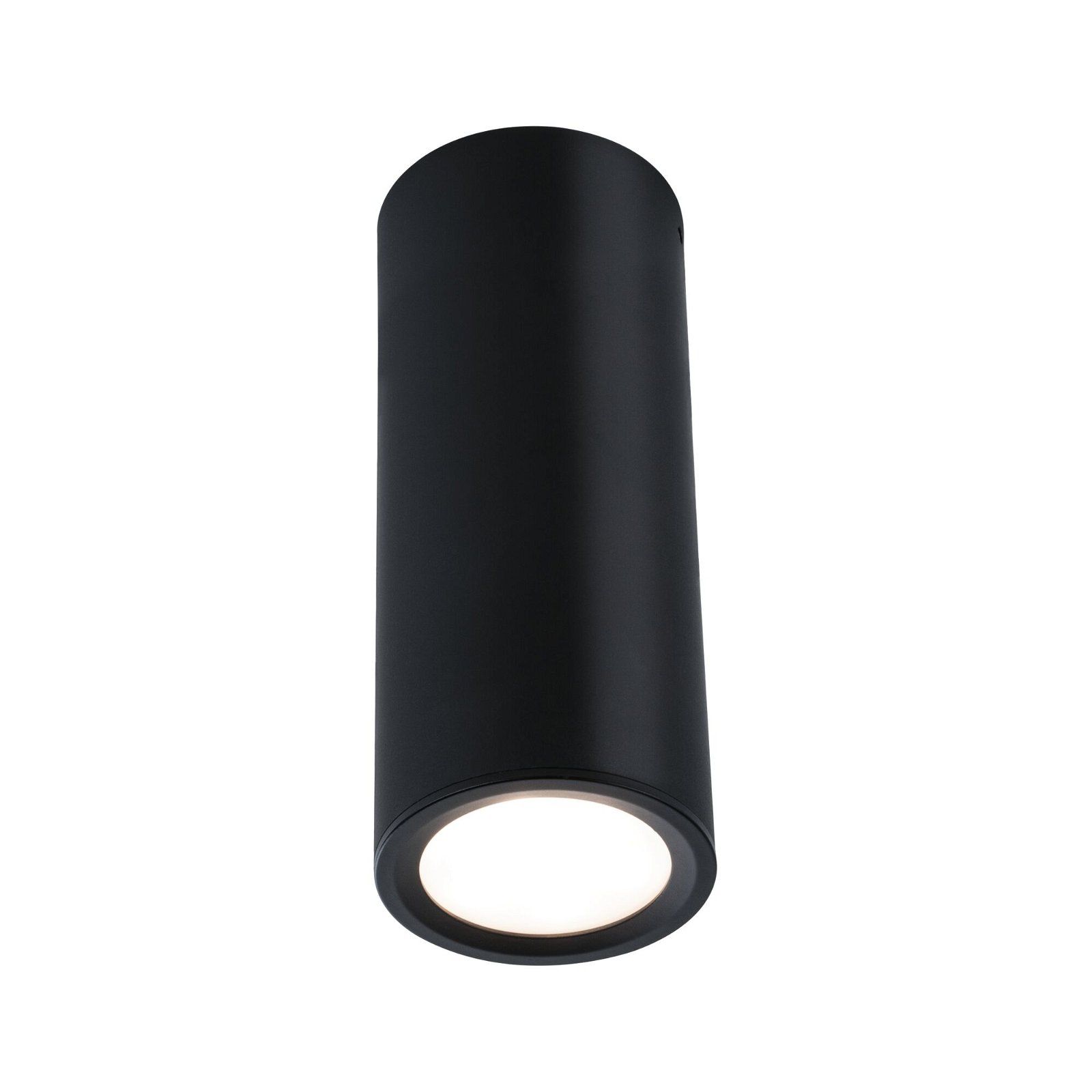 Paulmann LED-plafondlamp Barrel 2700K 470lm 6W dimbaar Zwart mat