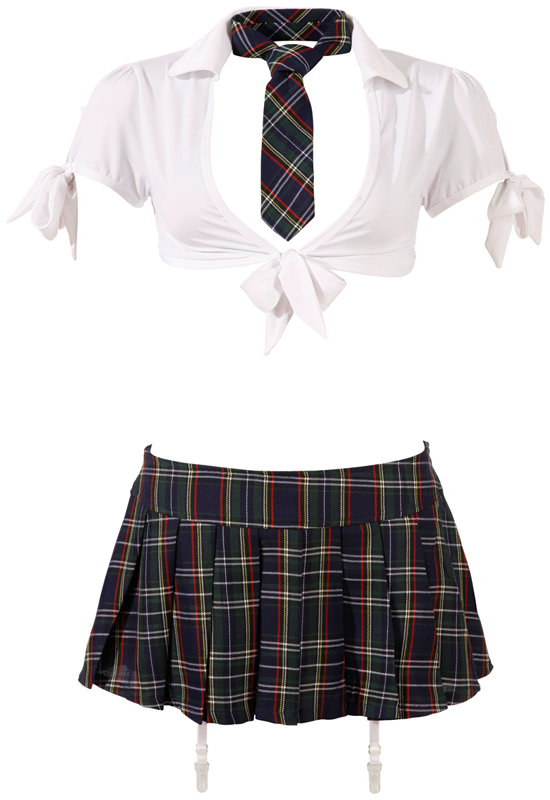 Cottelli Collection Schoolmeisjes Uniform Xs