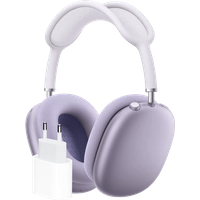 Apple AirPods Max Lila + Apple USB-C Oplader 20W