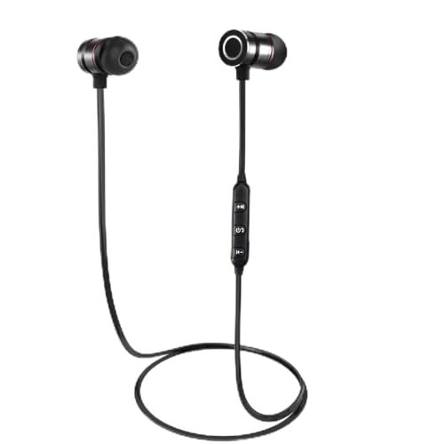 HENGKEXIN Bluetooth Headphones - Magnetic - Bluetooth 4.1 - Sport - Stereo - Mic - iOS & Android