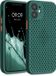 kwmobile hoesje geschikt voor Apple iPhone 12 mini - Étui de téléphone en vert foncé - Coque en silicone avec dissipation de chaleur