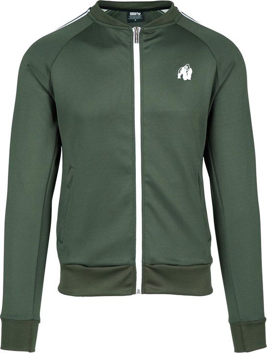 Gorilla Wear Riverside Trainingsjas - Groen - 3XL
