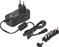 Allteq Universele Ac / Dc adapter - 2250mA - 1.8 meter - Zwart