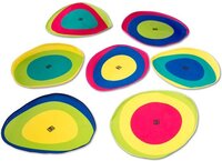 BS Toys Activiteit Eilanden - Houten Buitenspeelgoed - Multicolor - Vanaf 4 Jaar