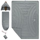 iClimb 3M Thinsulate Isolatie Warme Camping Deken Ultralight Compact (Lichtgrijs)