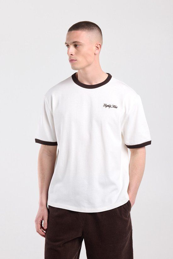 America Today T-shirt Edis Wit Katoen M