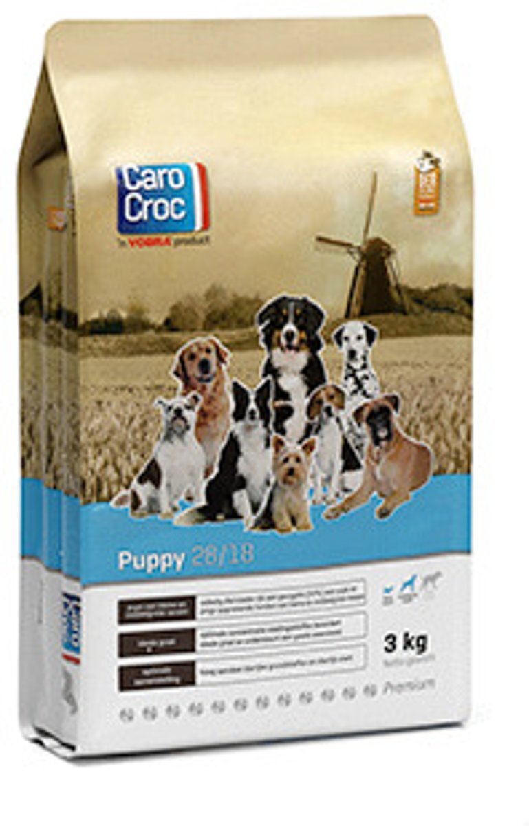 CAROCROC Puppy Hondenvoer - 3 kg