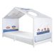 roba Montessori bedhoes 90 x 200 cm in Paw Patrol design, passende accessoires om in een hemelbed te veranderen, inclusief 3 opbergvakken en dakraam