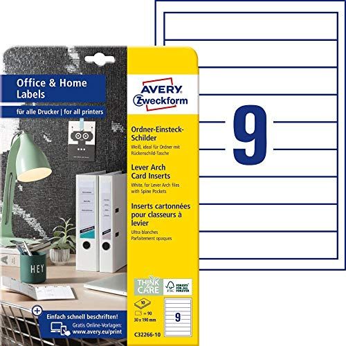 Avery Inschuifetiketten Avery C32266-10