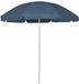 vidaXL Strandparasol 240 cm blauw
