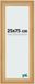 Your Decoration Cadre photo 25x75 cm Pin Grain de bois MDF Lazio