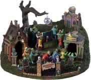 Lemax Graveyard Party - Avec adaptateur européen 4,5 V