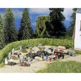 NOCH 14874 H0 funérailles peint