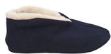 Bernardino Spaanse sloffen - 20% wol - donkerblauw - Unisex - Maat 38