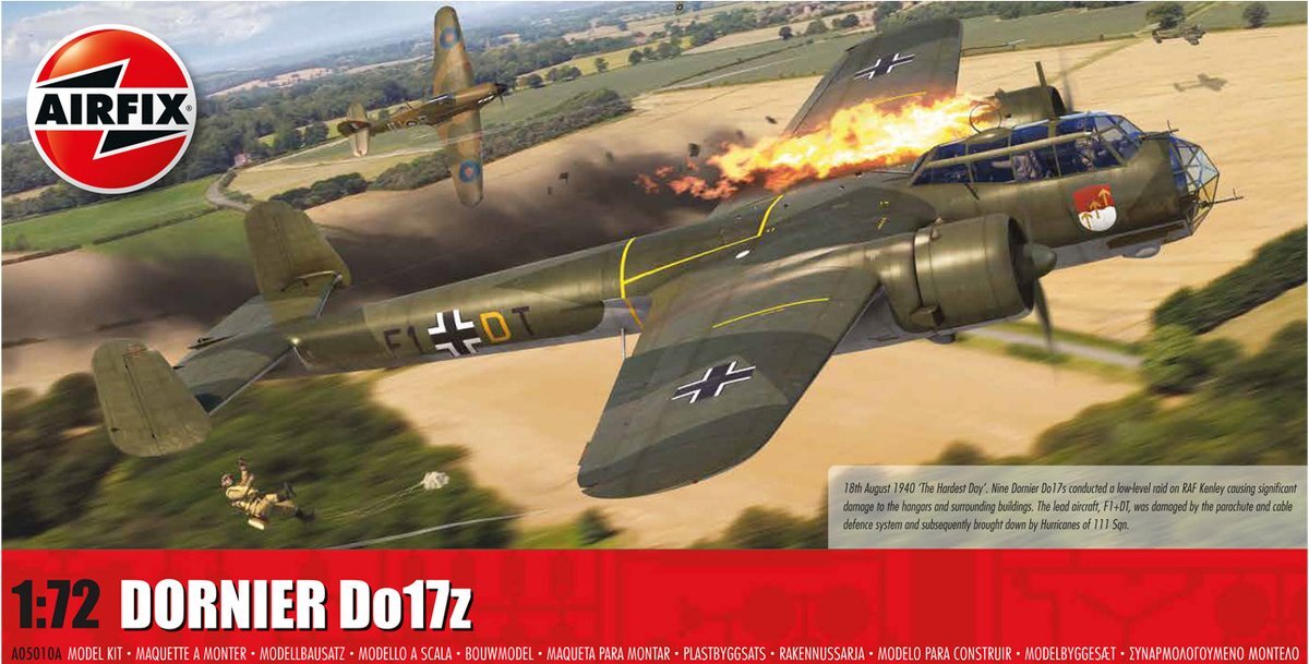 Airfix 1:72 05010A Dornier DO.17z Plastic kit