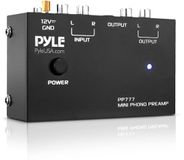 Pyle Préamplificateur de tourne-disque - Amplificateur audio domestique - Récepteur stéréo Home Cinéma avec son surround