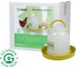 Gaun Pluimvee drinktoren – Bio kunststof – Waterdispenser - 100% gerecycled materiaal – 8 Liter – 42x31x34 cm - Green lemon