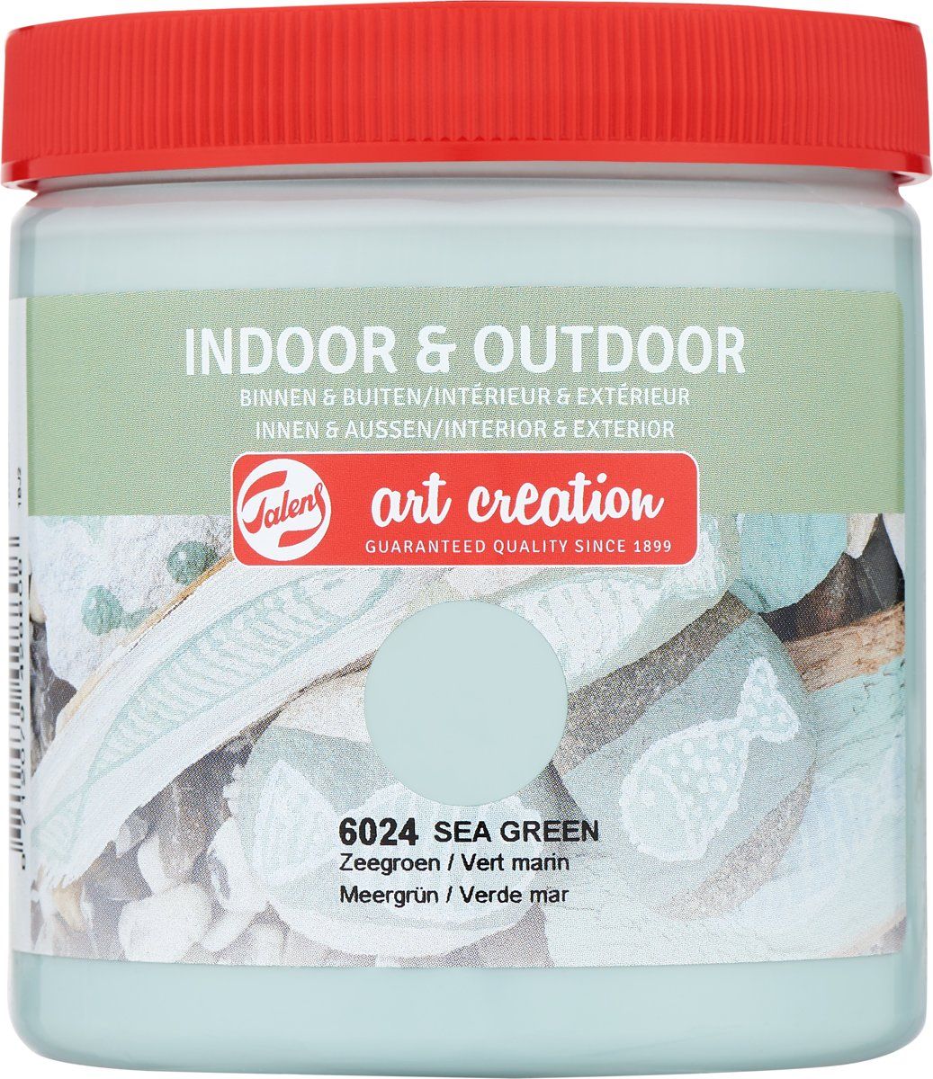 Talens Art Creation Indoor & Outdoor Verf - Zeegroen - 250ml