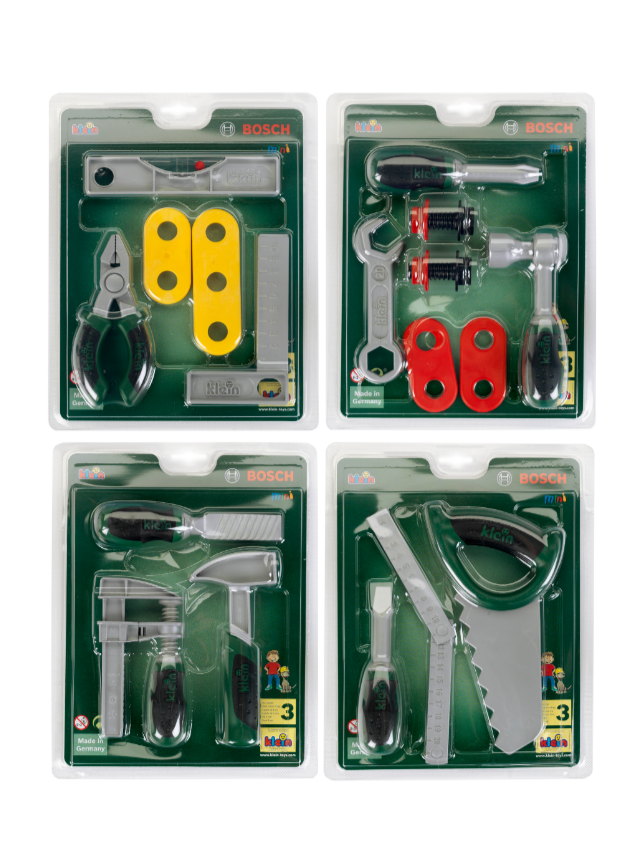 Bosch 8007 - Rollenspelspeelgoed - 3+ jaar - Zwart/Geel/Grijs/Groen/Rood