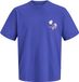 JACK&JONES Jongens T-shirt met backprint blauw - Maat 140
