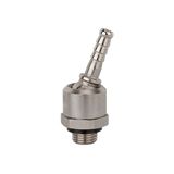 RIEGLER 107324-243.9960 slangtule, NW 7,2-7,8, messing, draaibaar, G 1/4 AG, LW 9, 1 stuk