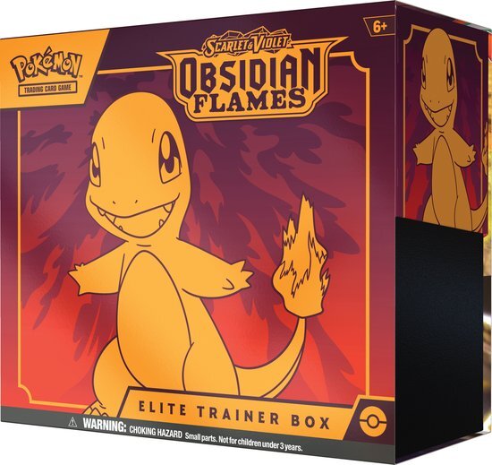 Pokémon Scarlet & Violet Obsidian Flames Elite Trainer Box - Pokémon Kaarten