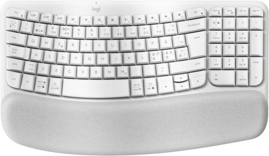 Wave Logitech Wave Keys wireless ergonomic keyboard - PAN QWERTY