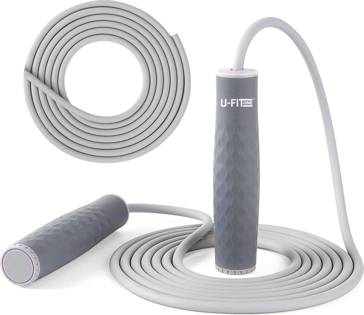 U-Fit One U Fit One® Heavy Springtouw - 450g - Grijs