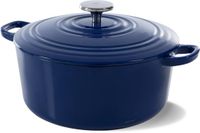 BK Bourgogne Braadpan 28cm - Royal Blue - Fonte - Induction - 6.7L
