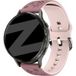 Bracelet silicone 'Fleurs' Garmin Forerunner 645 (violet fumé/rose clair)