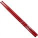 Zildjian Z5AR 7A Hickory Drumsticks - Hickory Tip - Zwart DIP, Rood