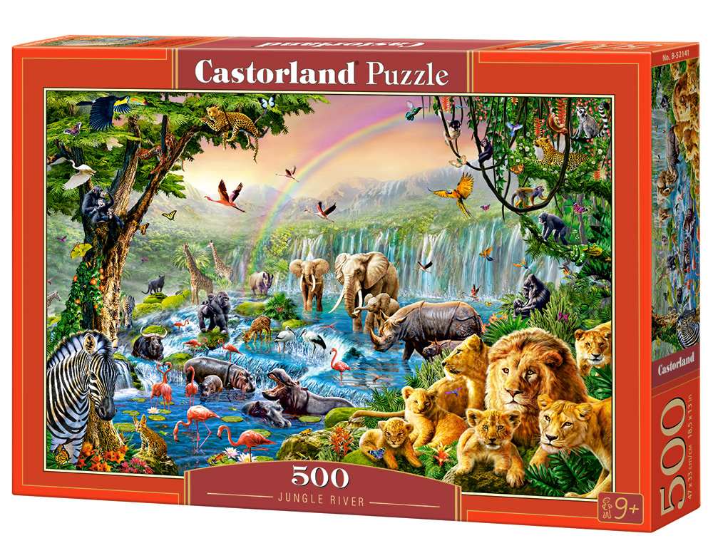 Castorland Jungle River 500 stukjes