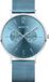 Bering 14240-809 Heren Polshorloge Blauw/Zilverkleurig Staal Saffierglas